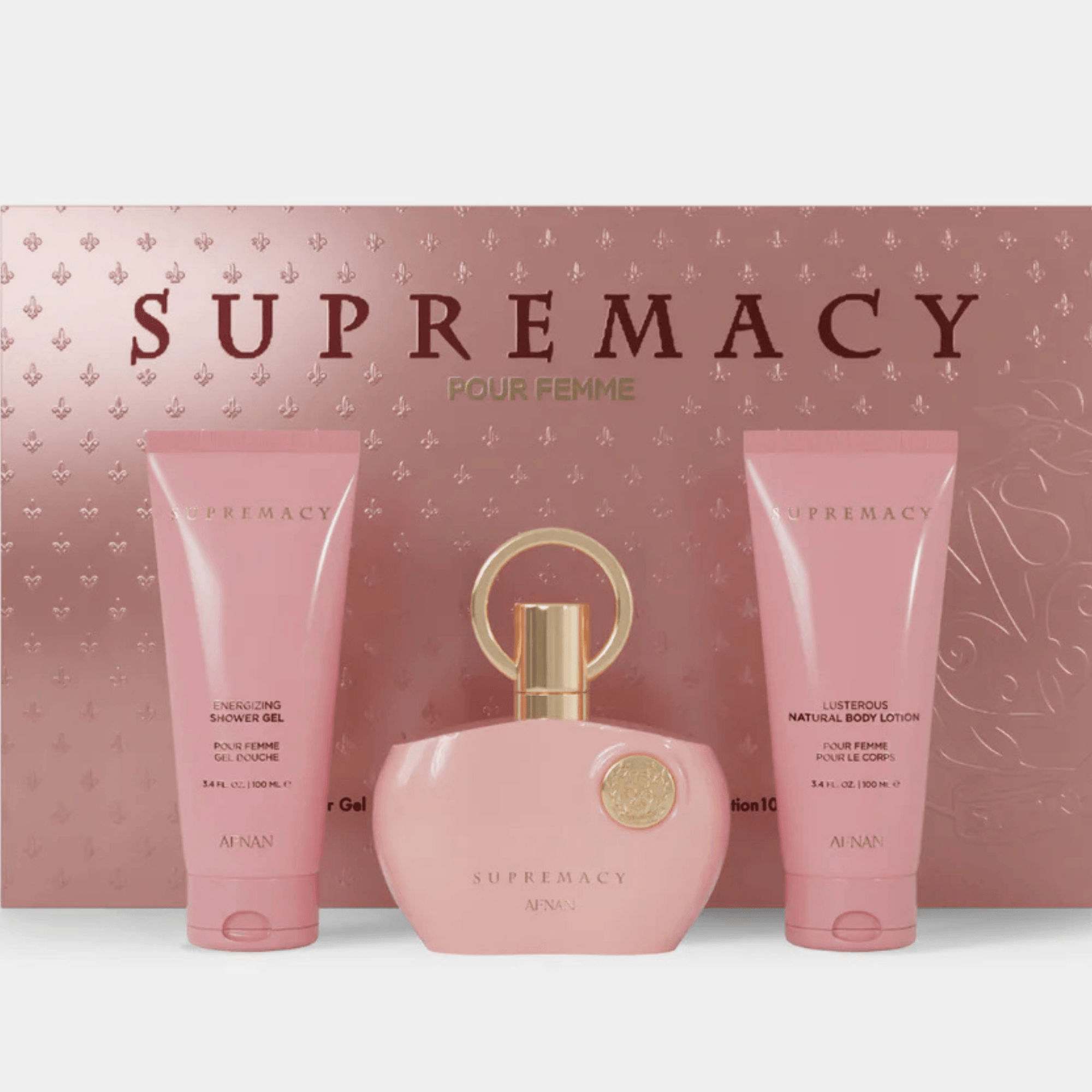 GIFT SET SUPREMACY PINK - Afnan Perfumes - India