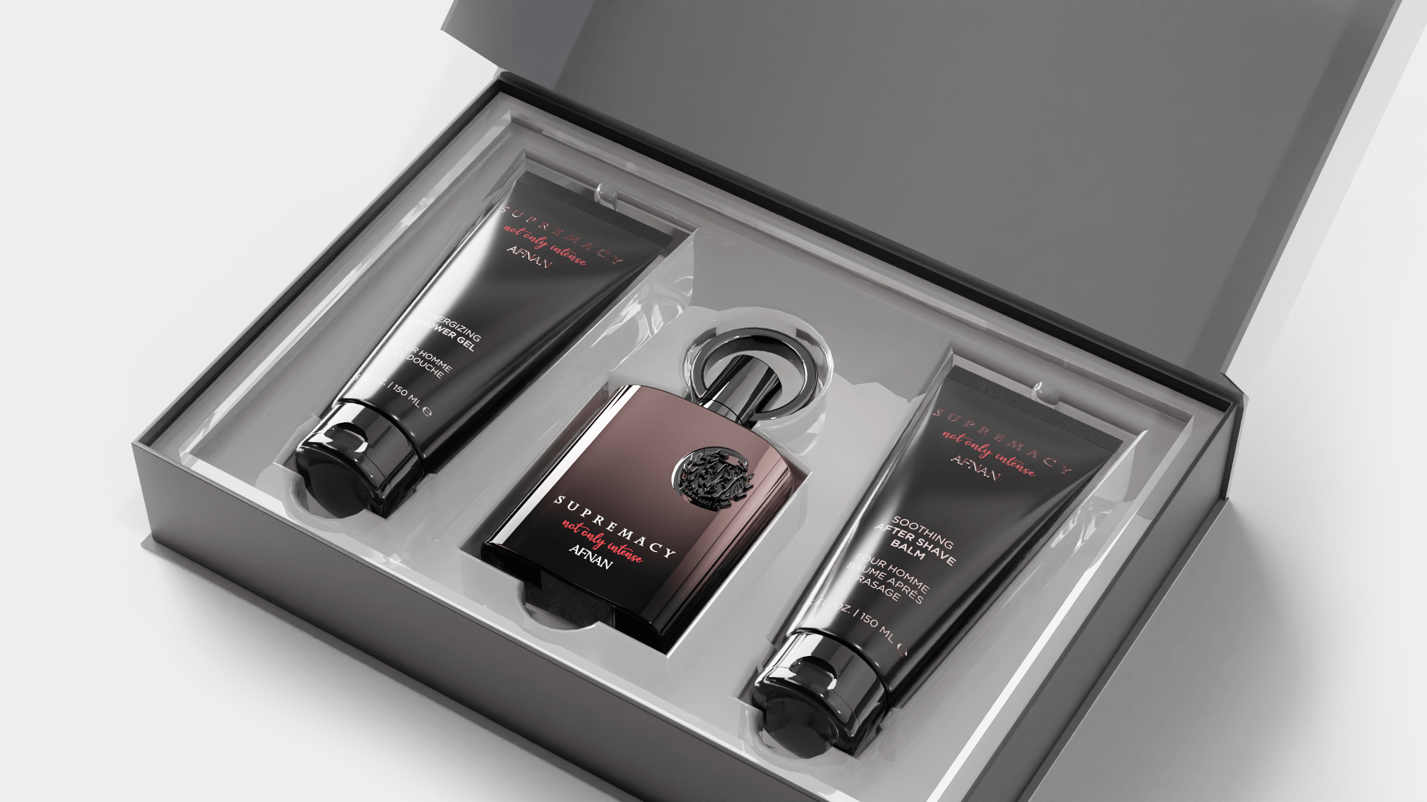 GIFT SET SUPREMACY NOT ONLY INTENSE - Afnan Perfumes - India