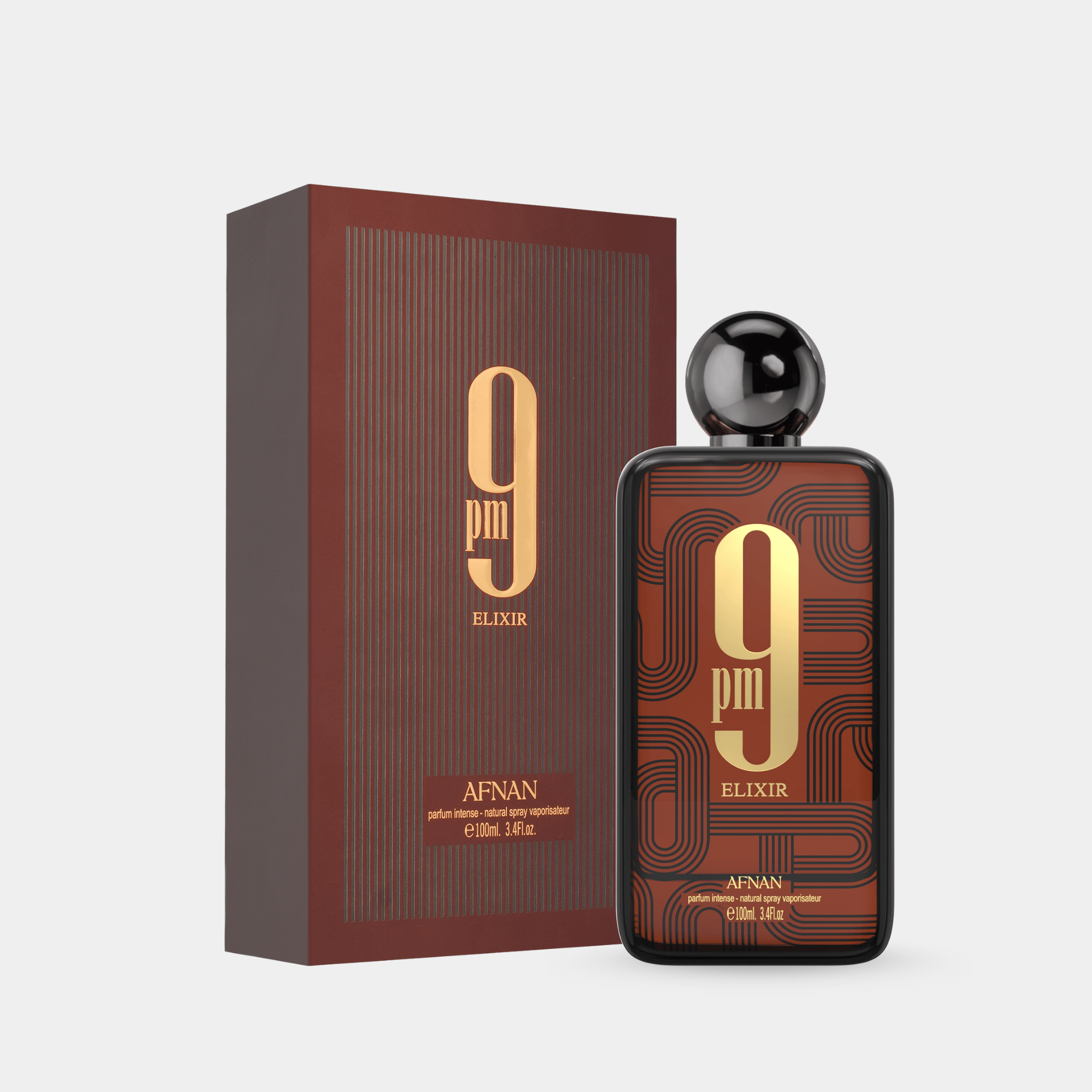 9PM Elixir by Afnan Perfumes – Warm, Spicy & Magnetic Scent 100 ml - Image 3